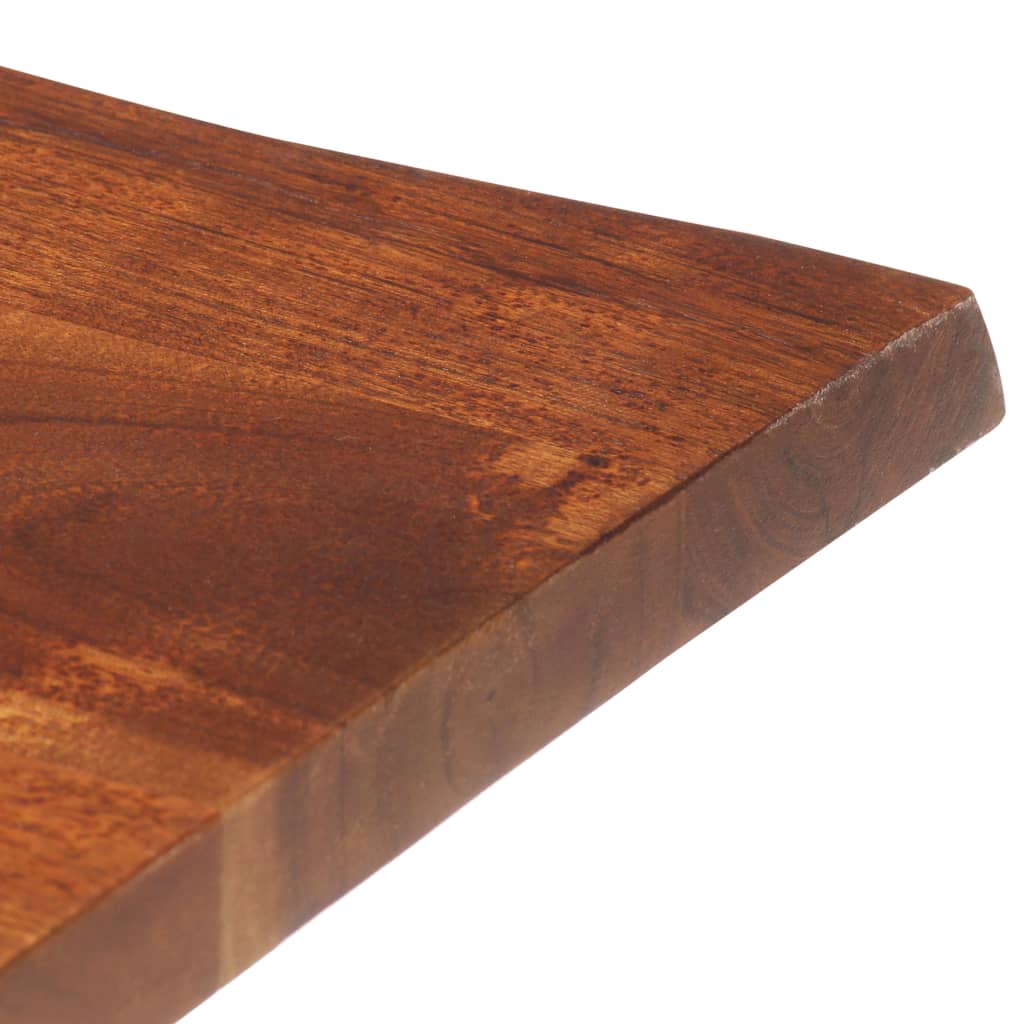vidaXL Coffee Table with Live Edges Living Room Furniture Solid Wood Acacia