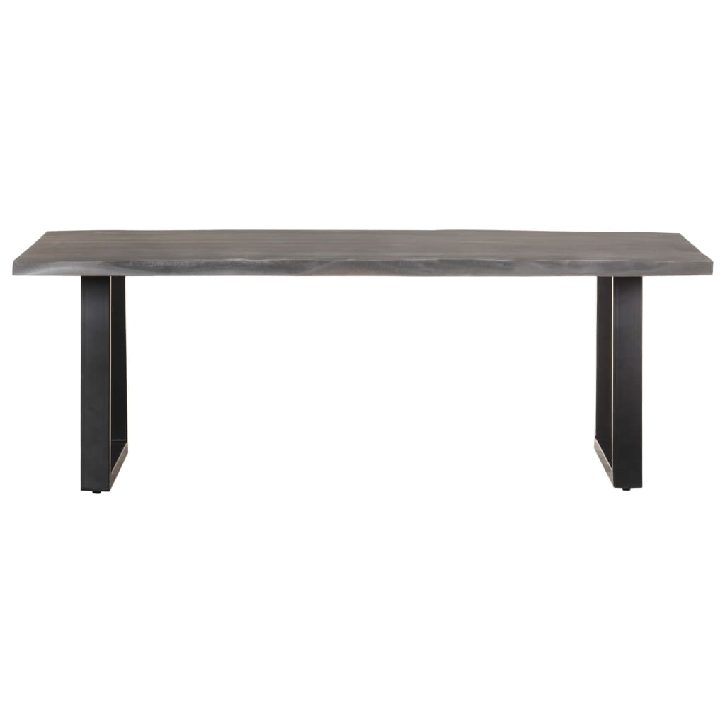 vidaXL Coffee Table with Live Edges Living Room Furniture Solid Wood Acacia