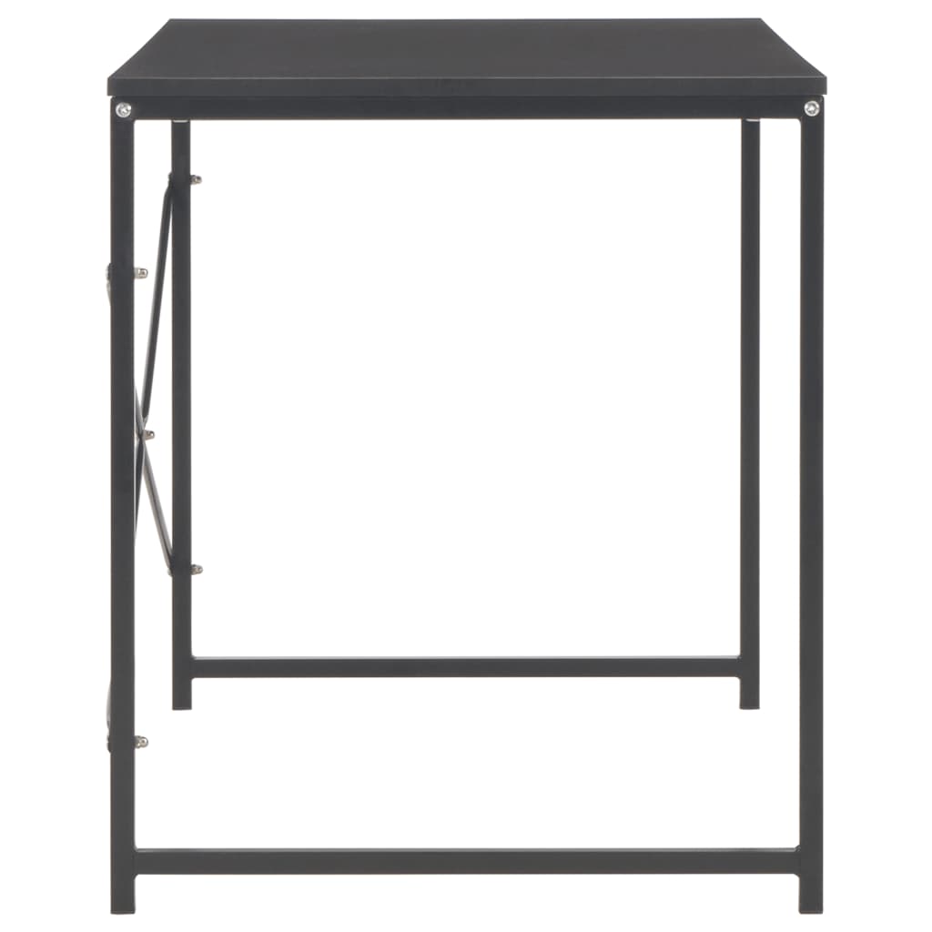 vidaXL Computer Desk Black 47.2"x23.6"x27.6"